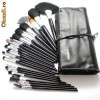 Trusa Set 24 Pensule Par Natural Machiaj Profesionale MAC + CADOU !!!