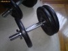 Set 65 kg discuri, 2 bare gantere, 1 bara mare pt fitness - super pret