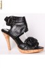Sandale negre Lili