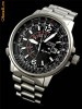CITIZEN NIGHTHAWK GMT DUAL TIME ECODRIVE BJ7010-59E