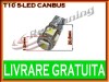 BEC LED LEDURI TYPER - T10 W5W - 5 SMD - POZITIE, PLAFONIERA, NUMAR - CANBUS FARA EROARE DE BEC ARS - CULOARE ALB
