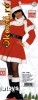 Costum de Craciunita elegant si decent / Super deluxe Lady Santa ST1549Lwid
