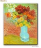 Flori in vaza albastra (50x40cm) - Reproducere Vincent van Gogh