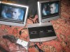 DVD player cu 2 monitoare 7 inch detasabil TEVION