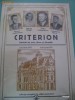 CRITERION - Revista de arte,litere si filosofie- octombrie 1934-februarie 1935