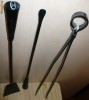 Ustensile semineu / soba / gratar etc, metalice, noi in husa -  REDUCERE!!!