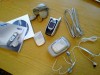 Telefon Samsung SGH Z-107 cu toate accesoriile incluse (cablu de date,incarcator,casti, 2 baterii)