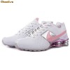 Nike Shox DELIVER Pantofi sport adidasi DAMA import SUA marime 38 ALB METALIC/ARGINTIU/ROZ NOI IN CUTIE potriviti si pentru 38.5 37.5