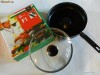 TIGAIE DIN TEFLON DRY COOKER CU CAPAC DE STICLA . PRODUS NOU  SIGILAT