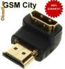 Adaptor HDMI tata la HDMI mama 90 grade