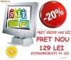 MAI IEFTIN NU EXISTA!!! MONITOR LCD / TFT PHILIPS 15'' 151AX !!! BOXE INCORPORATE