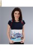 Tricou YOKKO din jerse elastic imprimat cu maneci raglan - Imprimeu yk_TBI-B0U