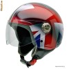 CASCA CASTI PERSONALIZATA NZI 3D VINTAGE II UNION JACK | MOTO MOTOCICLETA ATV