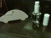 Set odorizant masina Frutto CWS (miros guma Turbo sau mirosul din magazinele Nike, Adidas si Intersport). Sticluta cu pulverizator si bradulet masina.