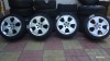 JANTE AUTO RARE ORIGINALE AUDI S SI VW PASSAT PE 17 CU ANVELOPE DE VARA F BUNE BRIDGESTONE. PT AUDI A3 A4 5X112 VW PASSAT GOLF 5 GOLF 6 JETA OKAZIE!