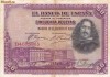 SPANIA 50 pesetas 1928 aXF!!!