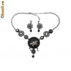 Set fantezie cu colier si cercei, Cod Produs - FGBS-00015
