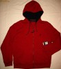 Hanorac NAUTICA, rosu, cu fermoar, masura XXL, ORIGINAL!