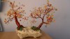 copac pom feng shui  decorativ cu margele , decoratie interioara realizata manual
