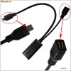 Adaptor mhl micro usb hdmi negru Samsung Galaxy s2 I9100/ Note / Htc Evo 3d / Htc Sensation