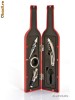 Set accesorii pentru vin in forma de sticla