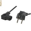 Powercabl.rectang.plugs 2, CABLE-706