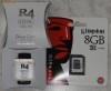 Card R4i dualcore 3DS / DS / dsi / dsi xl - NDS / NDSi  v1.44 -4.0.0.7 + 8G