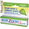 Acnee - Scar Zone, Acne Treatment &amp; Scar Diminishing Cream, 0.5 oz (14 g)