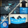 TRICOU firma brand POLO by RALPH LAUREN COPII 9 - 12 ANI NEGRU cu TURCOAZ BUMBAC 100% TRICOURI BAIETEI