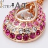 Superb Colier placat AUR 18K , pietre ZIRCON, CALITATE REMARCABILA!