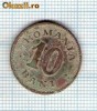 44 Moneda  10 BANI 1900 -starea care se vede -ceva mai buna decat scanarea