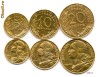 Lot monede Franta centimes cc