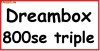 Dreambox 800 HD se Sunray4 triple tuner DVB-S/DVB-T/DVB-C