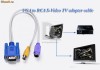 Cablu convertor VGA la S-Video RCA calitate, Video, PC, TV,  Jocuri. MOTTO: CALITATE NU CANTITATE!