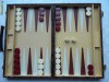 Backgammon - Joc table pentru jucatori profesionisti - valiza piele tip diplomat, interior textil, super calitate. Made in Germany.