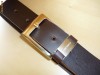 Curele / Curea HUgo Boss - clasica pentru costum,maro inchis