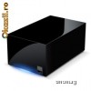 LaCie Hard Disk MAX 2TB Design by Neil Poulton 2-disk RAID 0/1 USB 2.0 AC Powered 301838EK