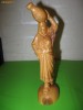 FEMEIA  SAMARITEANCA sculptura in lemn masiv