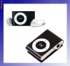 Mp3 player clip tip ipod shuffle + casti cablu usb cadou. Negru, NOU!!!