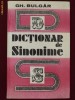 Gheorghe Bulgar - Dictionar de sinonime - 1375