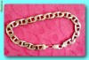 Bratara argint masiv de 925, barbatesc, folosit. Lungime 24CM, greutate: 27gr,