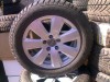 JANTE ORIGINALE AUDI A4, A6 CU ANVELOPE DUNLOP M3 DE IARNA