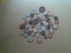 vand/schimb lot de 46 monezi ,ofer, pentru telefon, colectie, moneda, straina si romaneasca