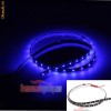 Banda smd led albastra, 60 cm, 30 leduri, rezistenta la apa, lumini masina
