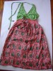 ROCHIE SUPERBA imprimeu floral rochita dama vara PEPE JEANS LONDON MUST-HAVE !!! ROZ CORAI VERDE CRUD