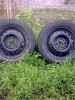 vand/schimb jante de tabla 4x100 r14 + anvelope la doar 250 de lei!!!