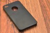 Iphone 4 - Carcasa subtire spate, neagra cu aspect perforat