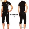 COMPLEU / COMPLEURI DAMA SPORT - ADIDAS - TRENING VARA - PANTALON TREI SFERTURI+BLUZA MANECA SCURTA  -  MODELE NOI - 2012!!