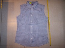 Bluza vara carouri fara maneca foto