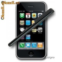 Stylus iPhone Samsung Galaxy S HTC Hero Legend Desire - blk foto